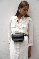 Davos Whipstitch Belt / Crossbody Bag