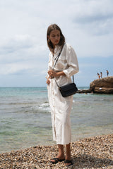 Davos Whipstitch Belt / Crossbody Bag - Jenn Lee