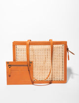 Jenn Lee Punta Mita Tote and Leather Pocket