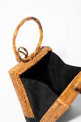 Open view of Jenn Lee St. Barth Box Bag