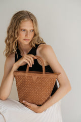 Whiskey Suede Tote - Jenn Lee