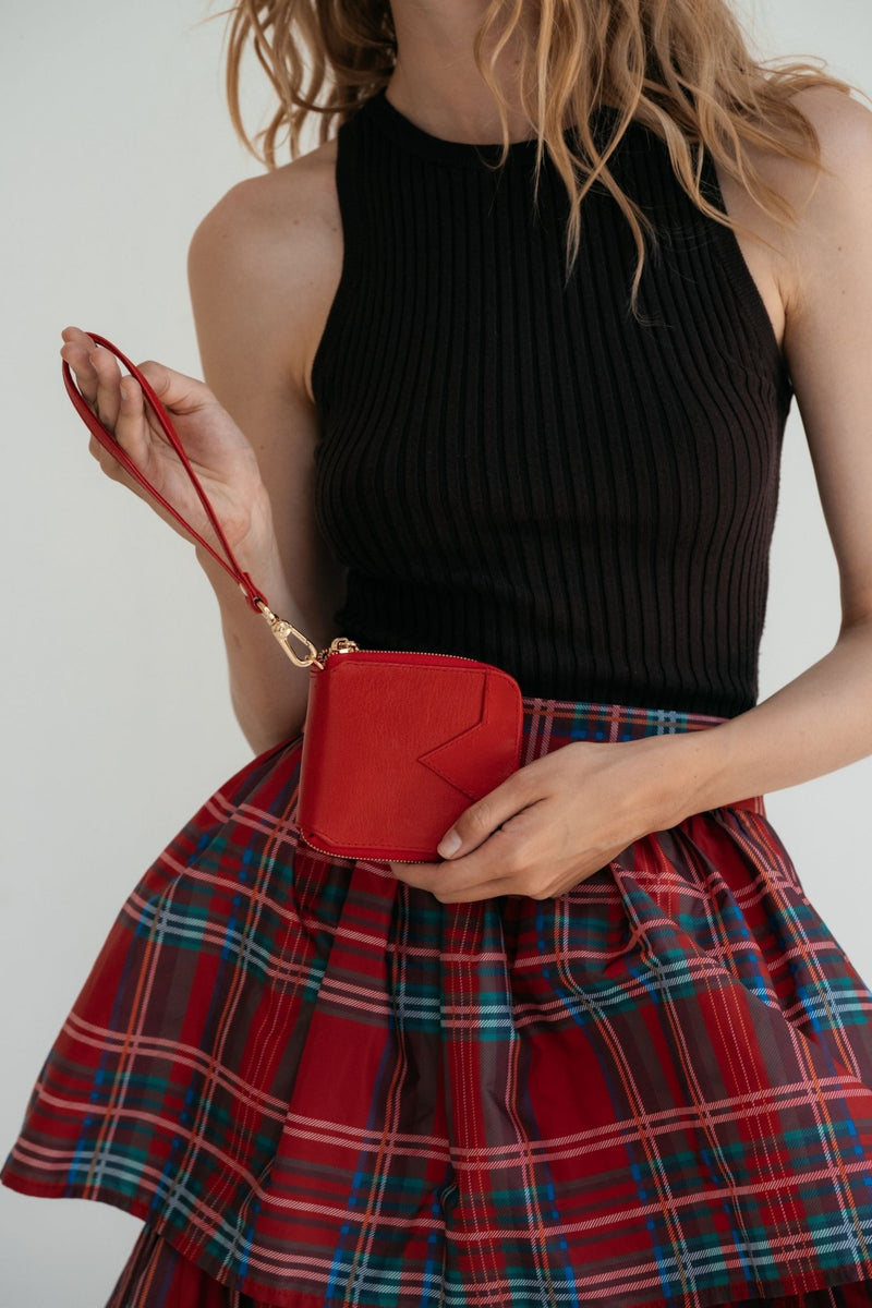 Classic Wallet - Red - Jenn Lee