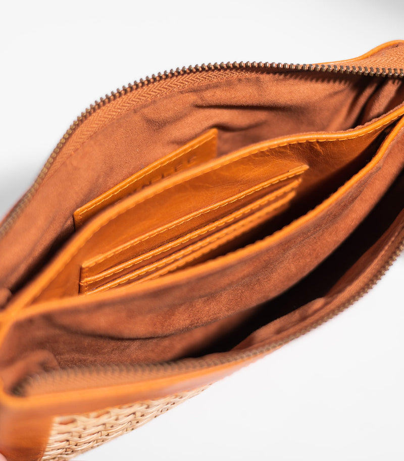 Inside pockets of Jenn Lee Siena 3-in-1 Bag