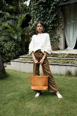 The Jackson Braided Leather Tote - Jenn Lee